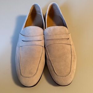 Aldo Beige Suede Loafers